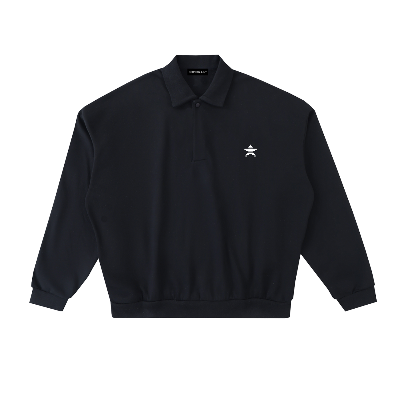Sounds Fun Heavyweight Fleece Polo Sweatshirt